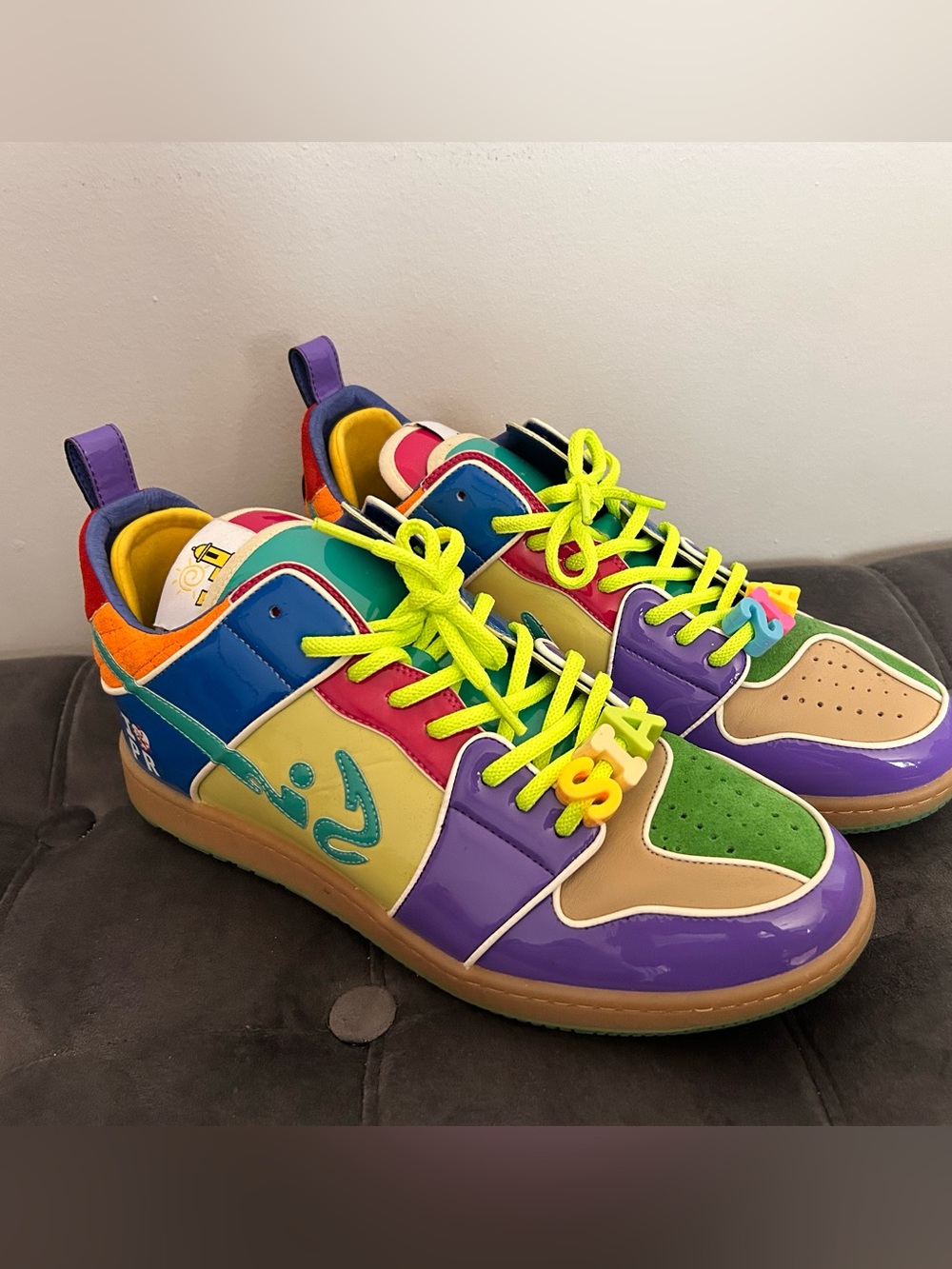 Rare exclusive men’s Puerto Rican Sia collective shoes size 14